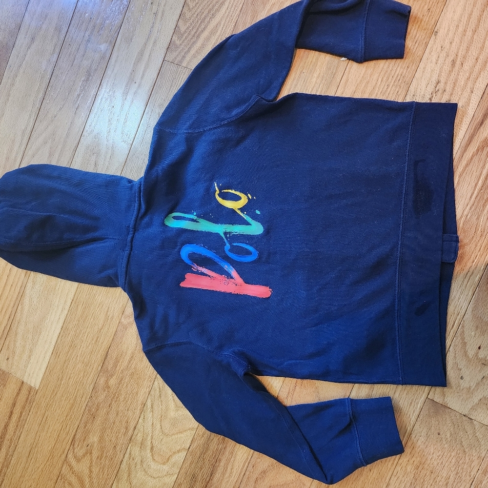 Polo by Ralph Lauren Navy and Yellow Tag